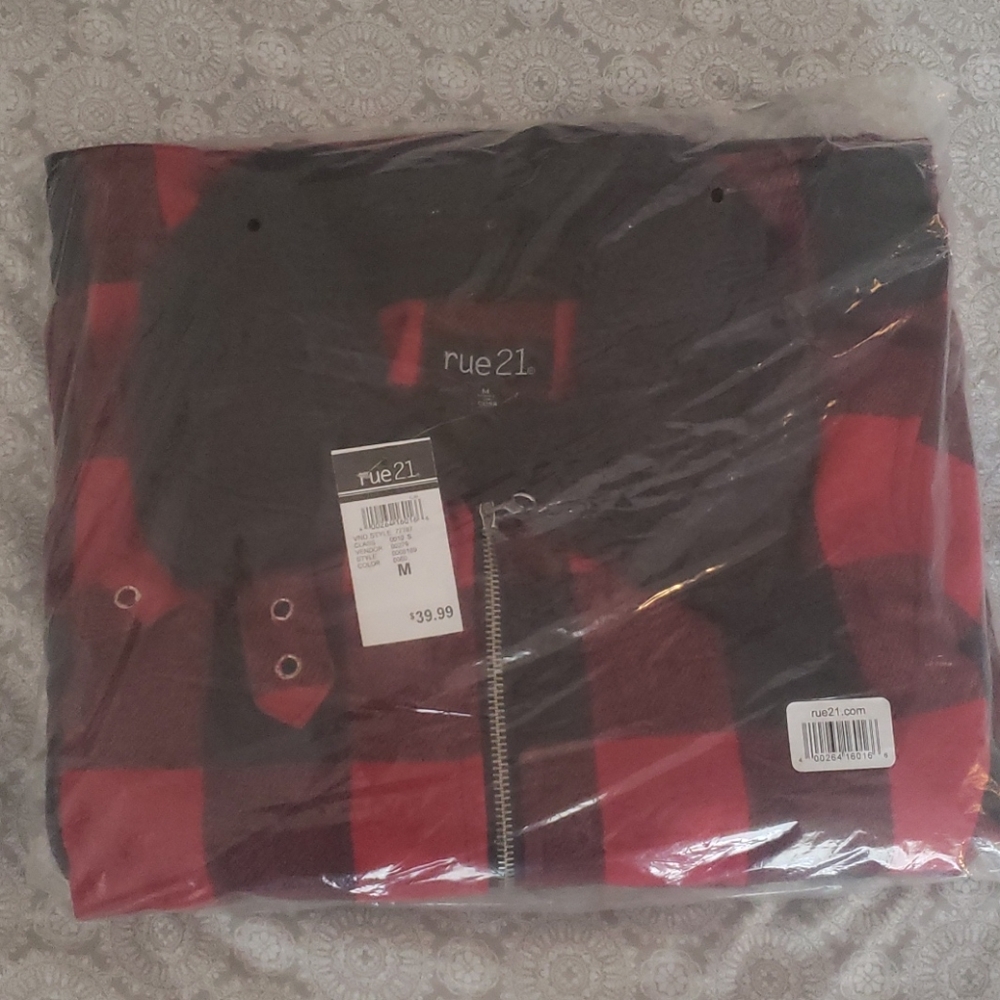 Red Plaid Jacket - Picture 2 of 2